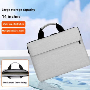 Gray Oxford Laptop Bag with Breathable Polyester Lining and Sewing Thread - Teleplus laptop bag
