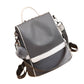 Gray Oxford Leather Backpack for Fashion Travel in the United States - united states chf fashion travel