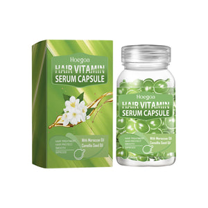 Green Hair Care Essential Oil Capsules with Seed for Nourishment - Teleplus green hair essential oil capsules care