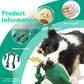 Green Plush Dog Toy Soft 14cm Pet Chew for Small and Medium Dogs