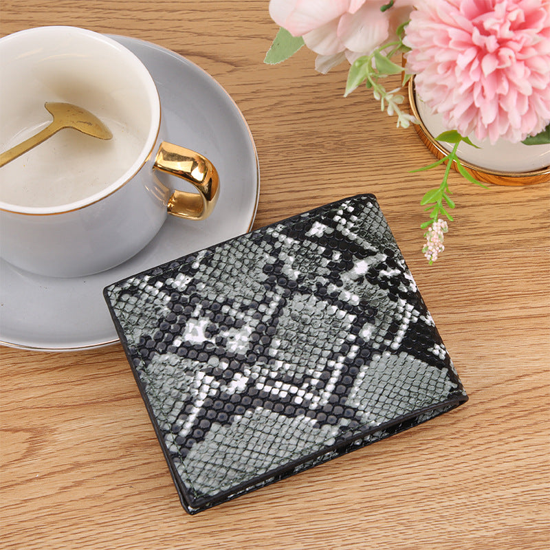 Green PVC Cross-Border Fashion Wallet with Card Organizer - Teleplus cross-border fashion wallet green pvc card