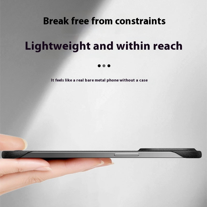 Green Silicone Phone Case Skin Feeling Frameless for iPhone Compatible with Non-Apple Brands - Teleplus phone case skin