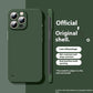 Green Silicone Phone Case Skin Feeling Frameless for iPhone Compatible with Non-Apple Brands - Teleplus phone case skin