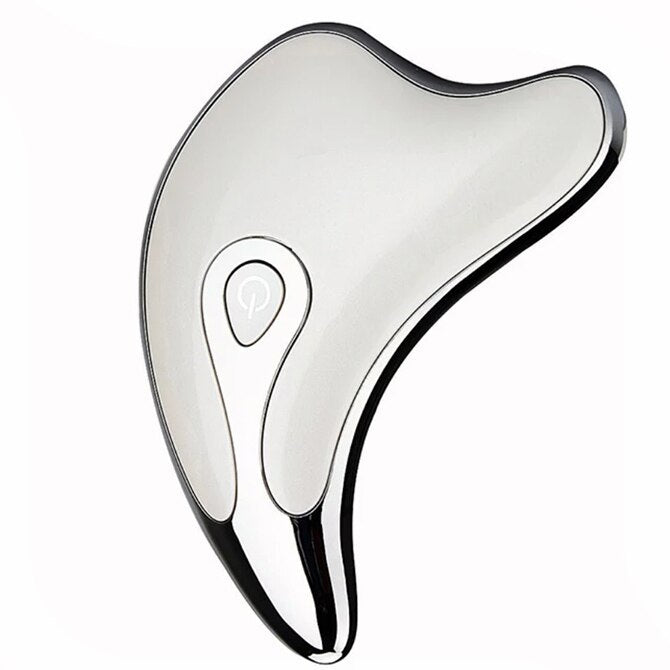 Gua Sha Scraper Facial Massager Face Lifting Slimming LED Light Microcurrent Skin Rejuvenation Electric Body Gouache