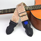 Guitar Strap Folk Guitar Leather Electric Guitar Personality Wooden Guitar Shoulder Strap Crossbody - Rock