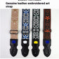 Guitar Strap Folk Guitar Leather Electric Guitar Personality Wooden Guitar Shoulder Strap Crossbody - Rock