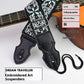 Guitar Strap Folk Guitar Leather Electric Guitar Personality Wooden Guitar Shoulder Strap Crossbody - Rock