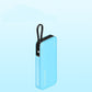 Gulf Blue Power Bank with Fast Charge and Cable Compatibility - Teleplus power bank fast charge cable