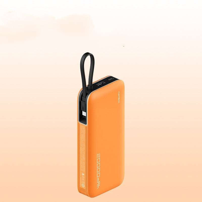 Gulf Blue Power Bank with Fast Charge and Cable Compatibility - Teleplus power bank fast charge cable