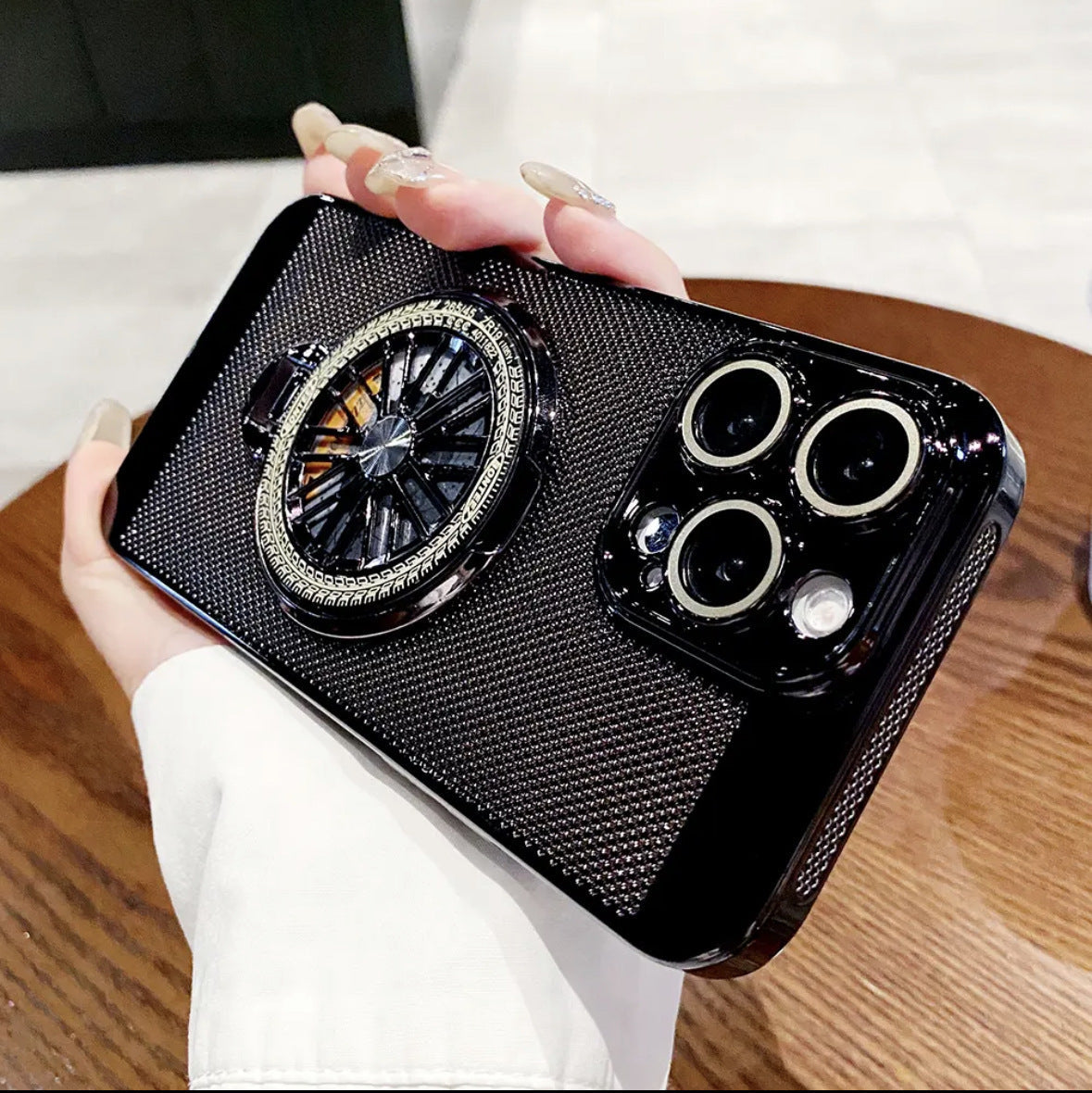 Gyro Bracket Electroplating with Heat Dissipation Network and Shockproof Design - Teleplus gyro bracket electroplating