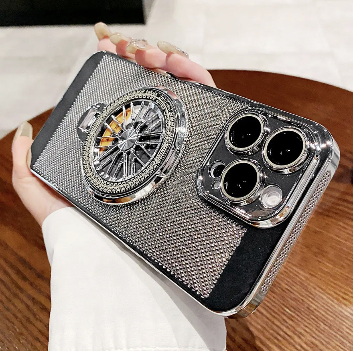 Gyro Bracket Electroplating with Heat Dissipation Network and Shockproof Design - Teleplus gyro bracket electroplating