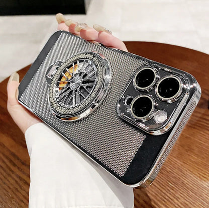 Gyro Bracket Electroplating with Heat Dissipation Network and Shockproof Design - Teleplus gyro bracket electroplating