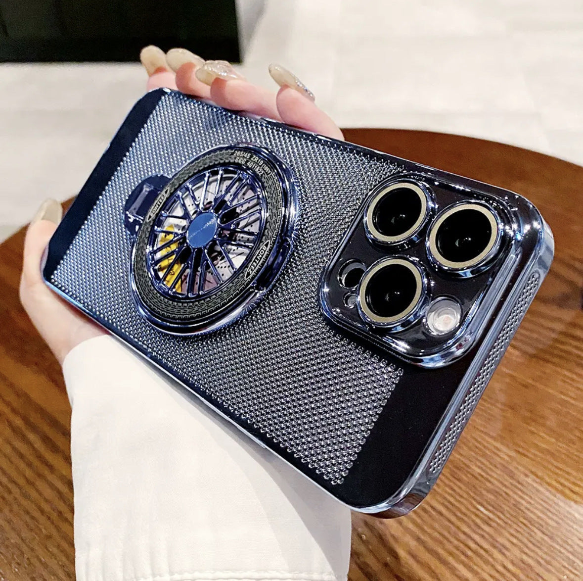 Gyro Bracket Electroplating with Heat Dissipation Network and Shockproof Design - Teleplus gyro bracket electroplating