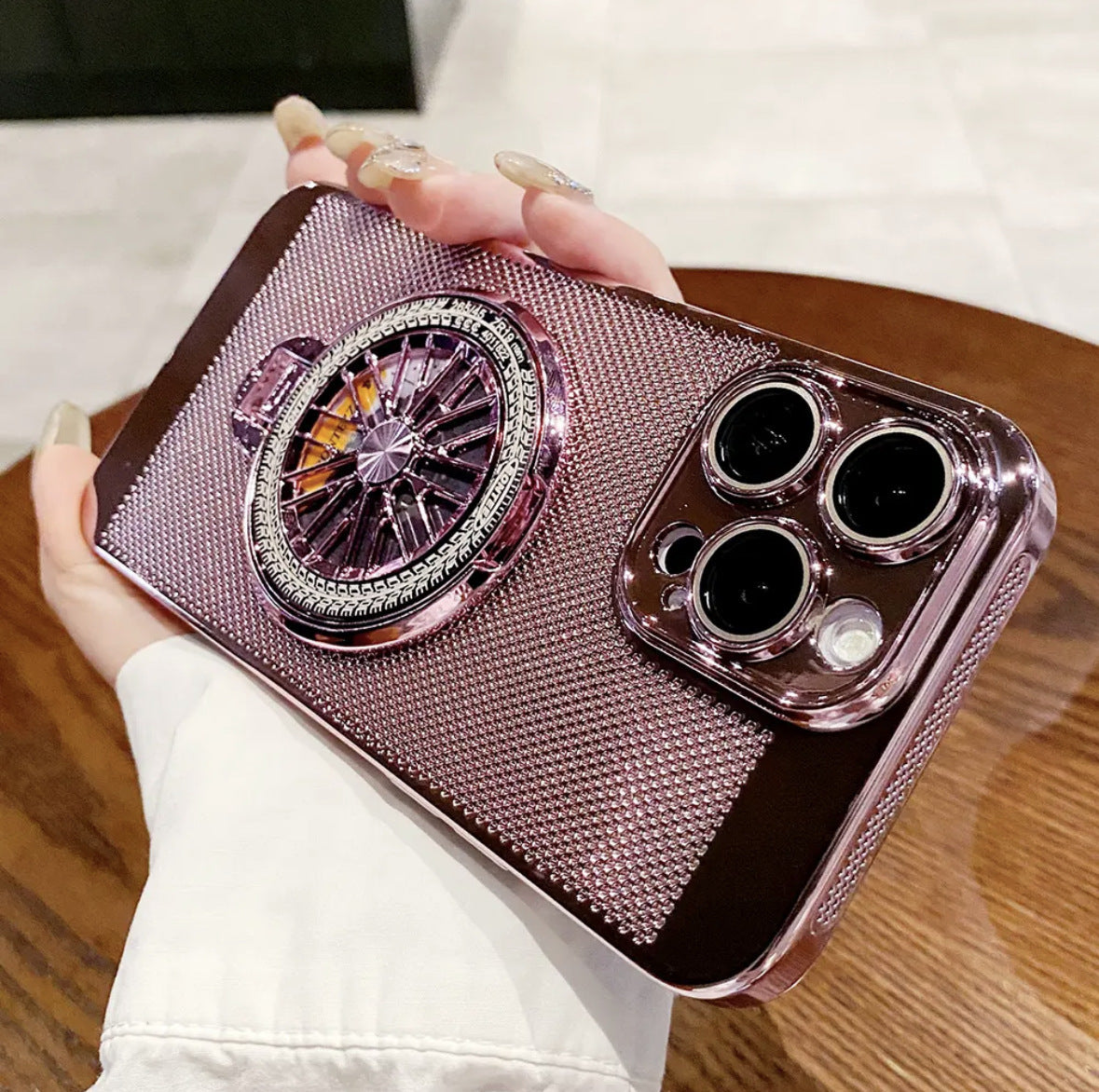 Gyro Bracket Electroplating with Heat Dissipation Network and Shockproof Design - Teleplus gyro bracket electroplating