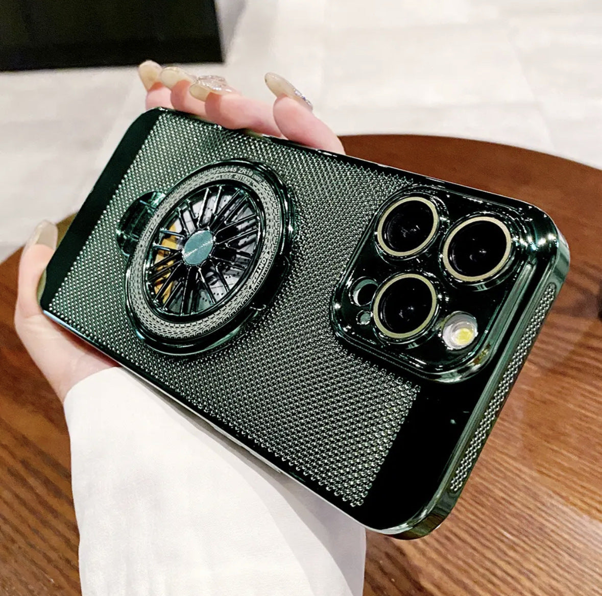 Gyro Bracket Electroplating with Heat Dissipation Network and Shockproof Design - Teleplus gyro bracket electroplating