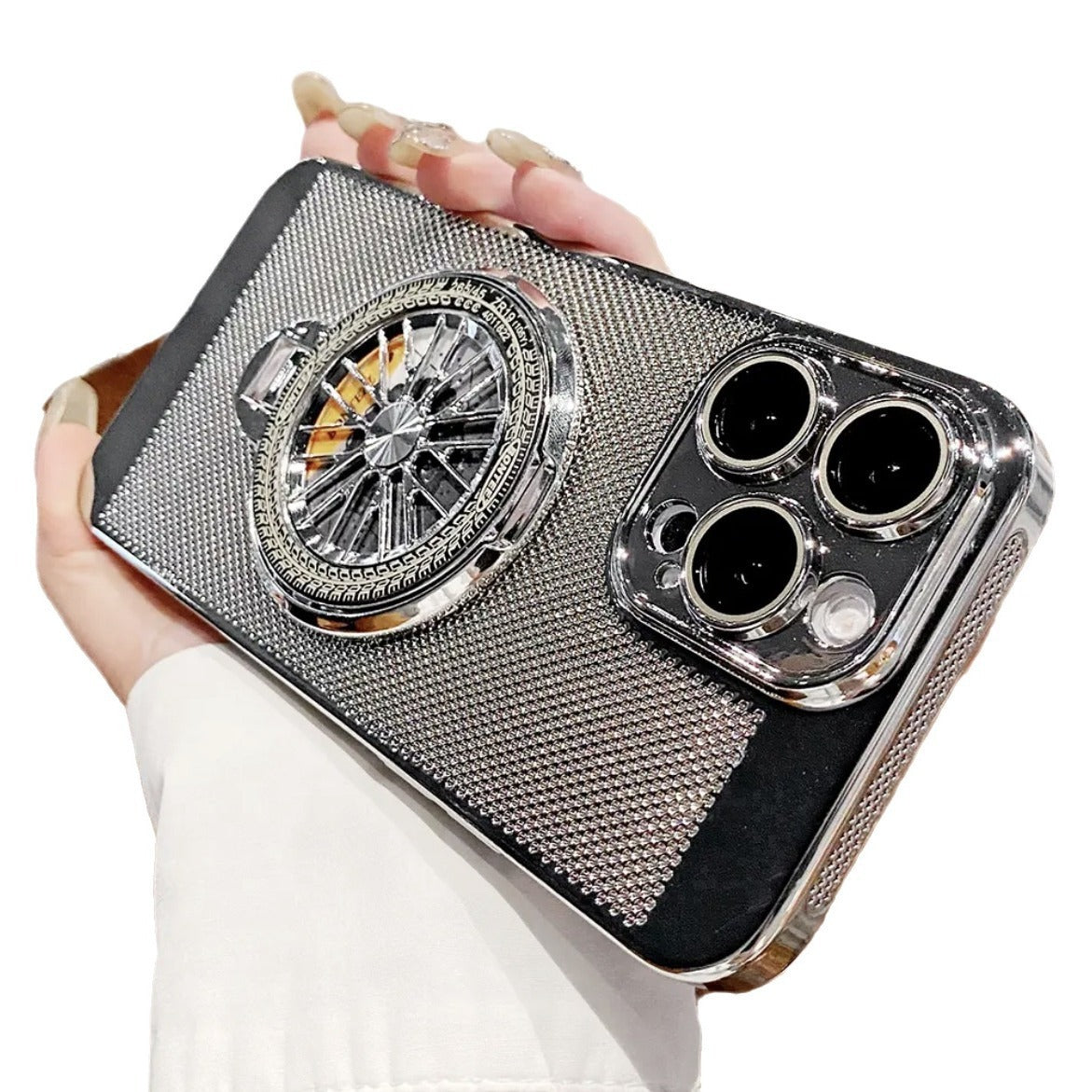 Gyro Bracket Electroplating with Heat Dissipation Network and Shockproof Design - Teleplus gyro bracket electroplating