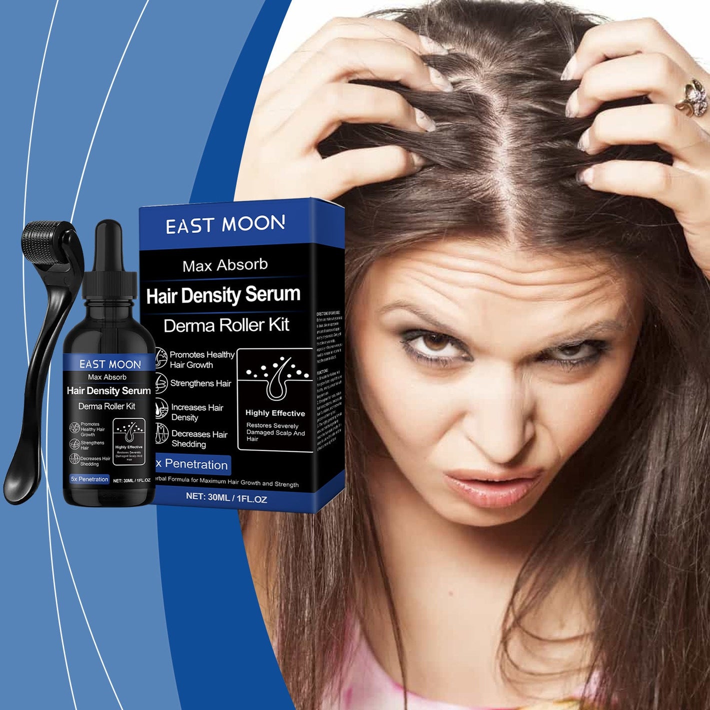 Hair Care Roller Suit Improve Frizz and Strength for Healthy - Teleplus roller suit improve frizz strong hair care