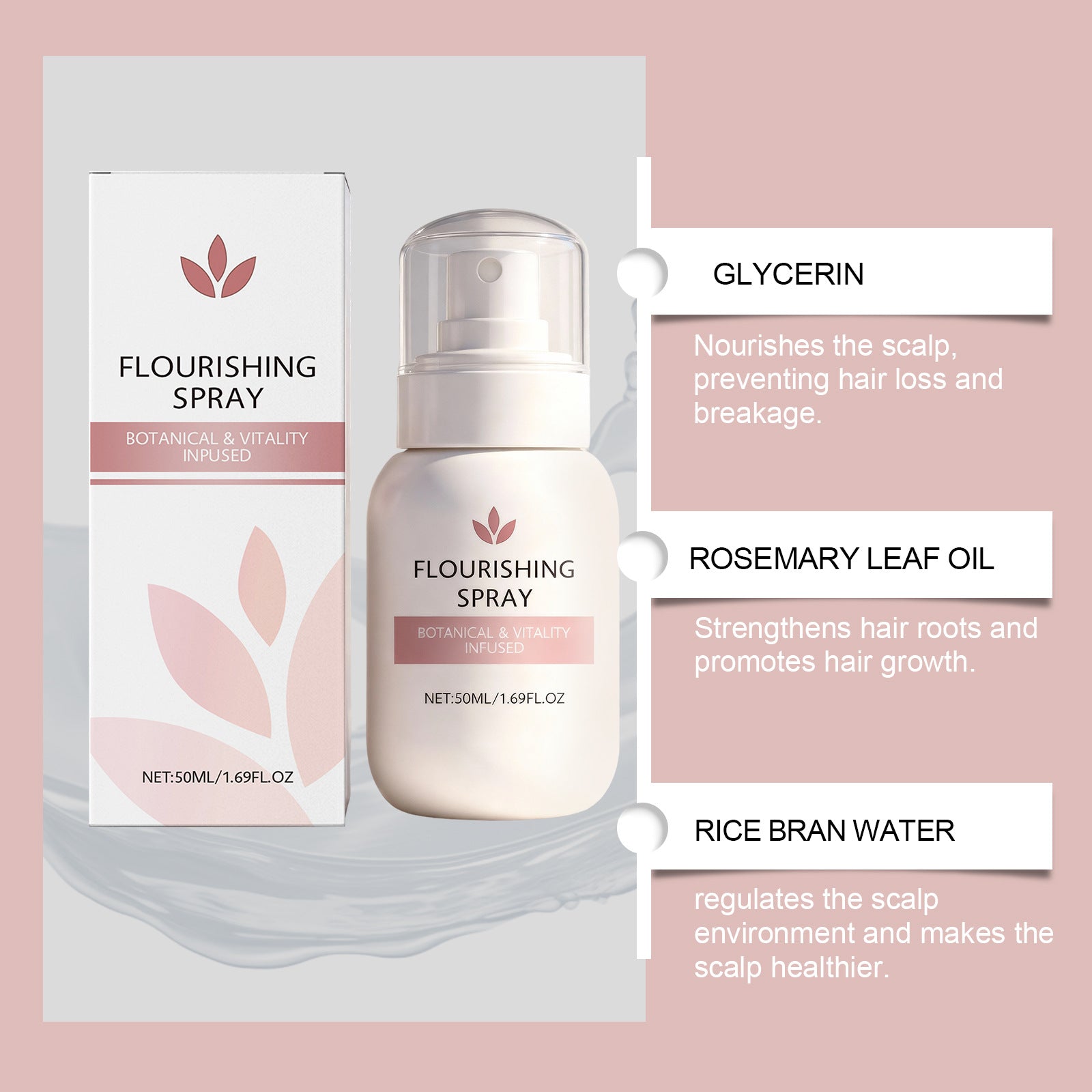 Hair Care Treatment Serum 50ml Nourishing Export Only - hair care