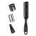 Hair Cutting Comb with Shaving Brush for Bangs Repairer - Teleplus hair cutting brush bangs repairer