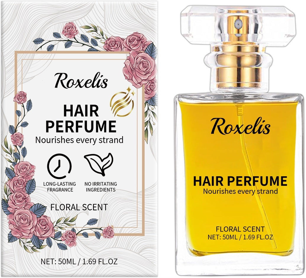 Hair Flower Fragrance Water with Rose Cinnamon Moroccan Nut Oil - Teleplus hair flower fragrance water