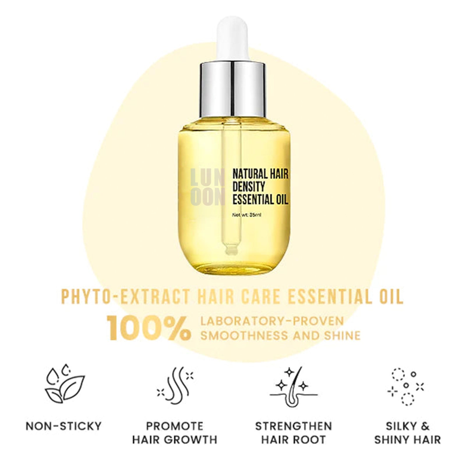 Hair Growth Essential Oil for Loss Treatment and Thicker Fuller - Teleplus