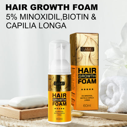 Hair Growth Moisturizing Serum with Minodil and Turmeric Extract for Preventing Loss - a Scalp Rescue Mission hair