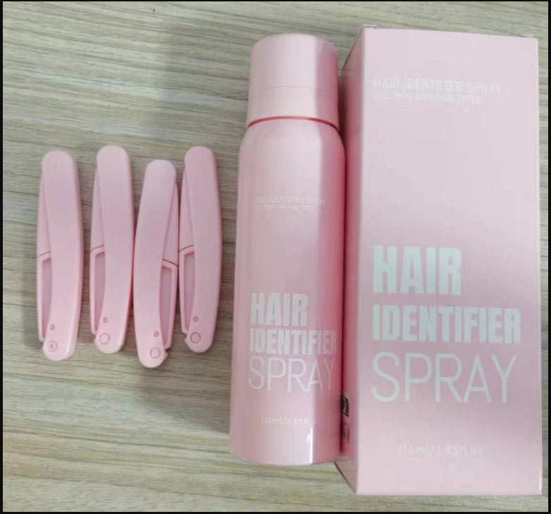 Hair Identifier Spray Set For Face Shaving Moisturizing Dermaplaner Spray For Face Shaving Skin Care - Fuzz Off Fun