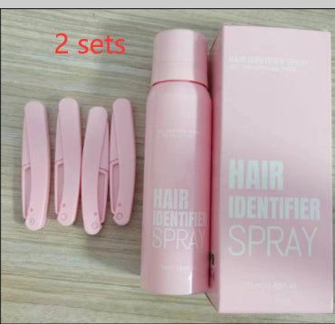 Hair Identifier Spray Set For Face Shaving Moisturizing Dermaplaner Spray For Face Shaving Skin Care - Fuzz Off Fun