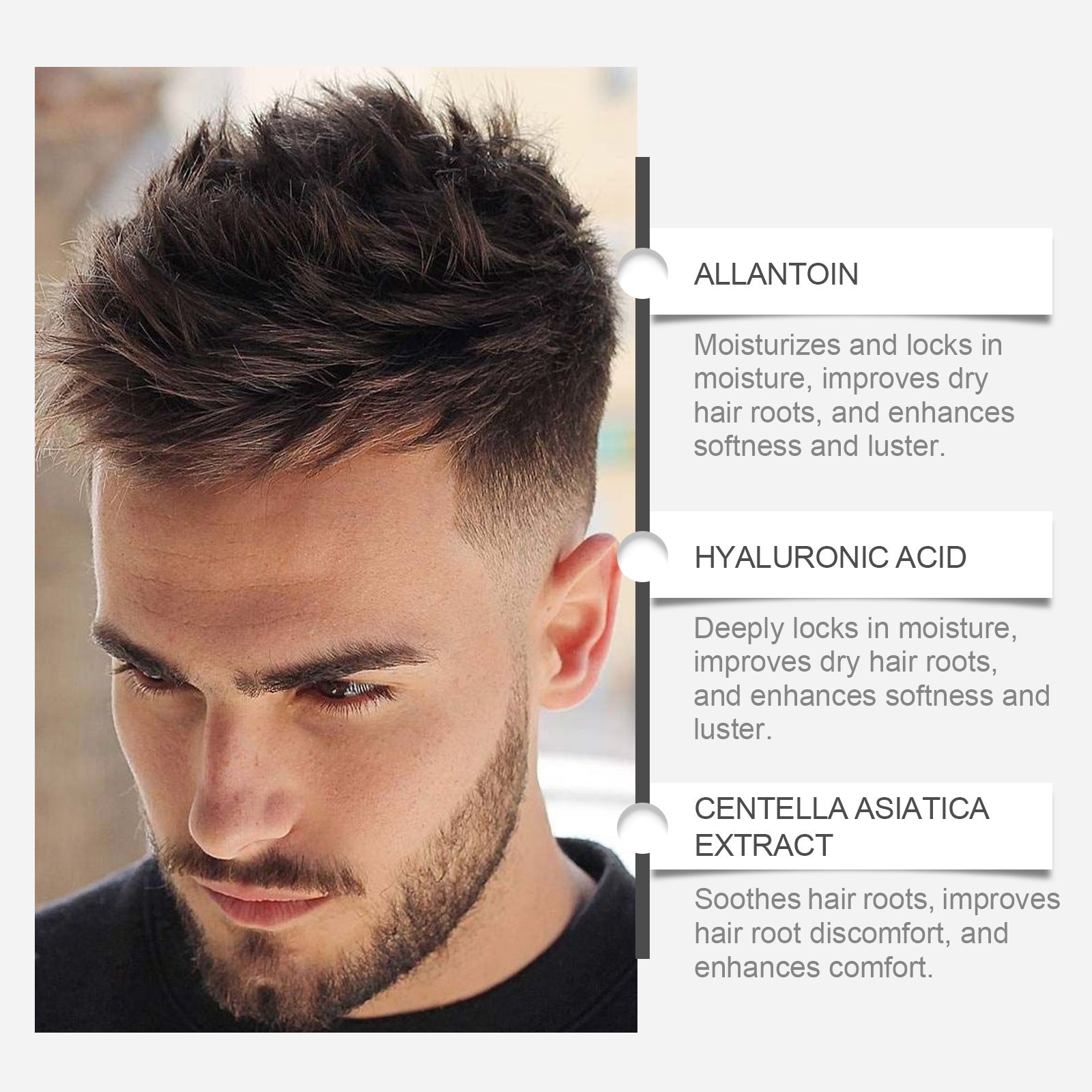 Hair Liquid Concealer for Thinning with Hyaluronic Acid 50ml - Teleplus hair liquid concealer hyaluronic acid