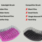Hair Scalp Massage Brush with Curved Vented Styling for Head Care - Teleplus hair scalp massage brush curved vented