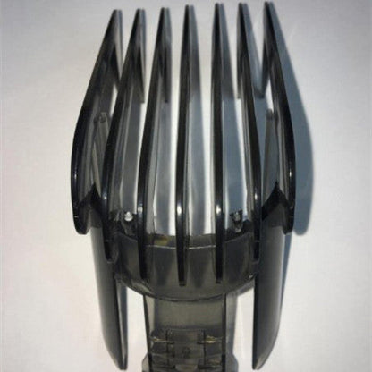 Black ABS and metal positioning comb for hair scissors electric - Transform Haircuts with Our Scissors Positioning Comb