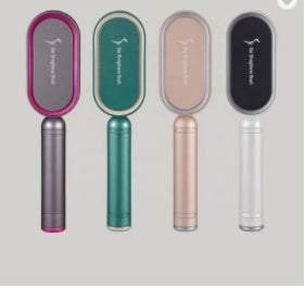 Hair Straightener Brush with Ceramic Tourmaline Heat Control for Styling - Teleplus hair straightener brush styling