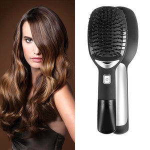 Hair Straightening Comb with Multifunctional Anion and ABS Handle - Teleplus hair straightening comb multifunctional