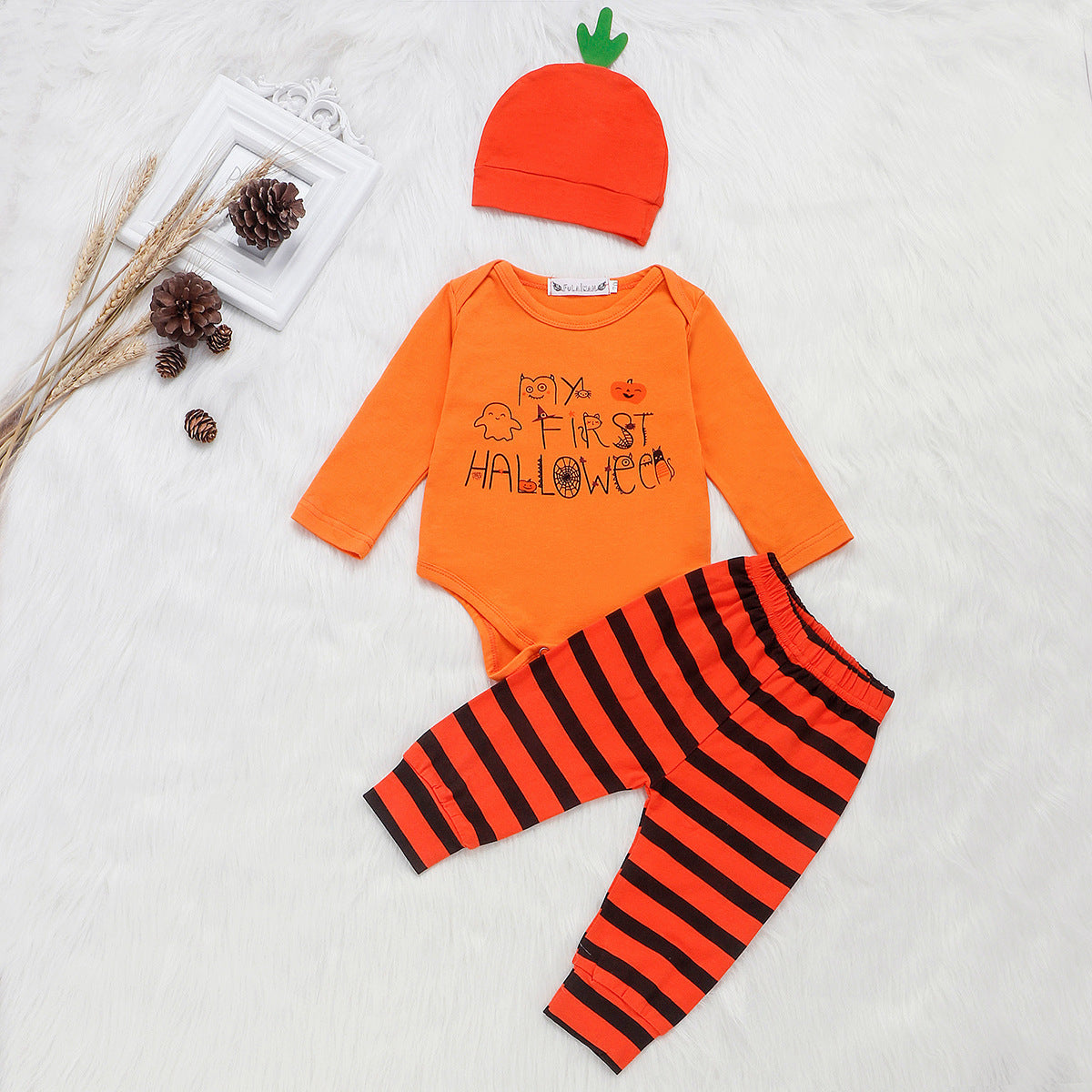 Halloween kids set - Spook-tacular Halloween Kids Set in Main Fabric Fun