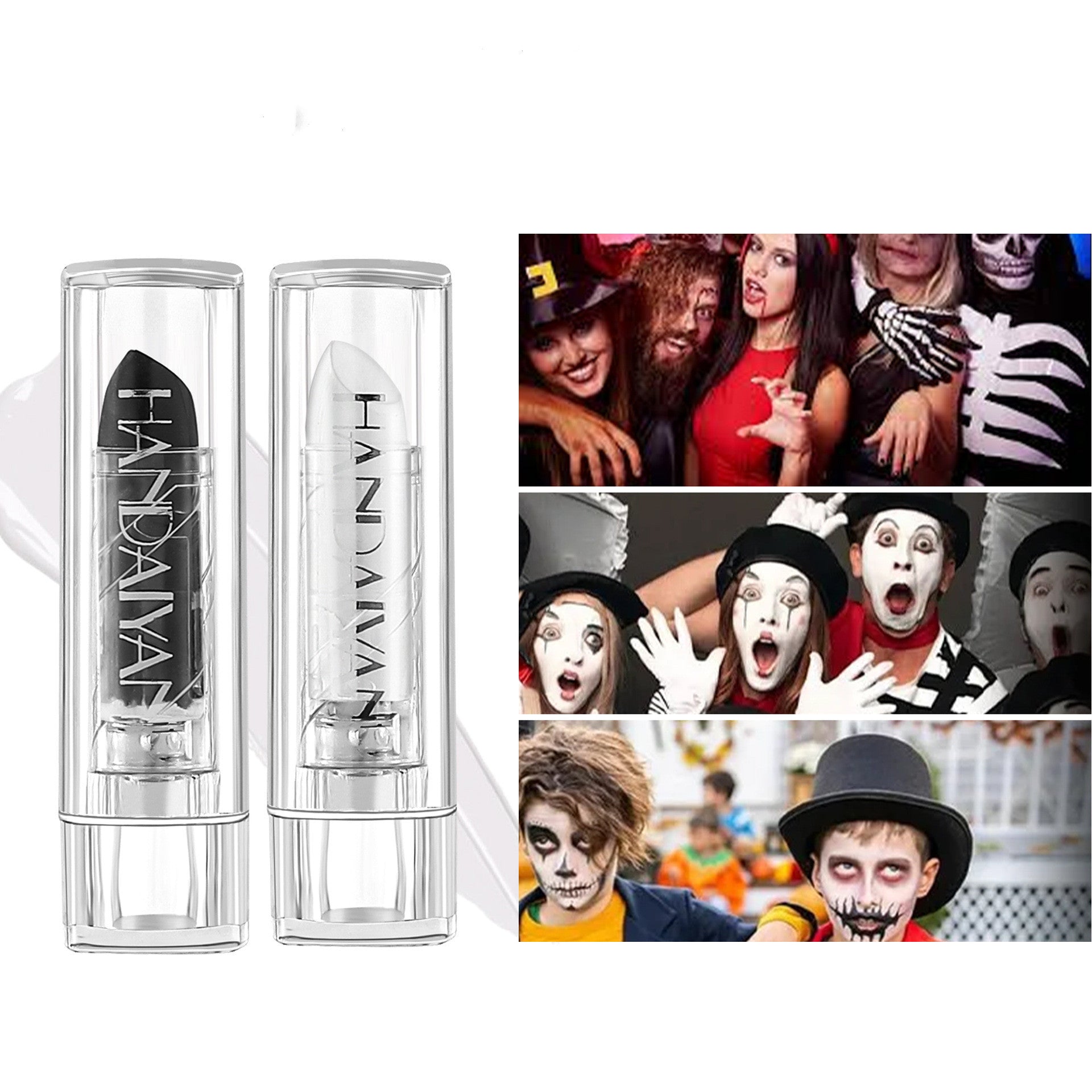 Halloween lipstick kit matte waterproof durable natural DIY 8 colors - Teleplus Lipstick Kit Matte Waterproof Durable