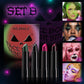 Halloween Lipstick Set for Easy White Red and Black Looks - halloween lipstick black white red easy