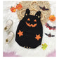 Halloween Pumpkin Baby Romper Cute - Cute Halloween Pumpkin Baby Romper in Acrylic Fabric