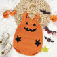 Halloween Pumpkin Baby Romper Cute - Cute Halloween Pumpkin Baby Romper in Acrylic Fabric