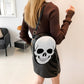Halloween Skull Shoulder Bag Waterproof Antibacterial Children Crossbody - Teleplus Kids halloween skull shoulder bag