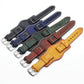 Hand - Brushed Leather Anti - Metal Allergy Tray Watch Strap - Hand Brushed Leather Anti Metal Allergy Watch Strap