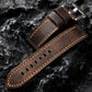 Hand-folded Head Leather Strap - Hand-Folded Head Leather Strap Watch Band Accessory