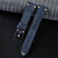 Hand Made Nubuck Leather Strap - Hand Made Nubuck Leather Watch Strap in Various Colors