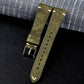 Hand Made Nubuck Leather Strap - Hand Made Nubuck Leather Watch Strap in Various Colors