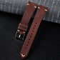 Hand Made Nubuck Leather Strap - Hand Made Nubuck Leather Watch Strap in Various Colors