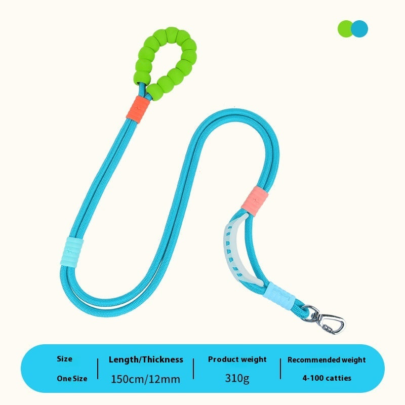 Hand Rope Carrying Strap for Pets Mint Green Grape Purple Blue Pink - carrying strap hand rope