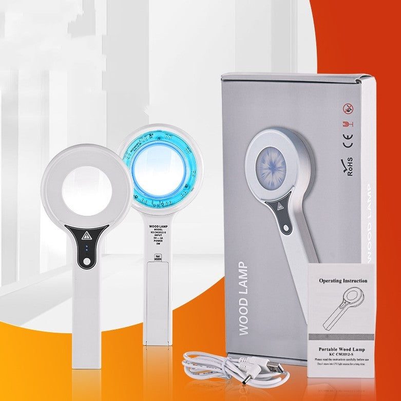 Handheld Household Skin Detector Device for Convenient Care - Light Households Unleashed convenient skin detector light