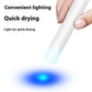 Handheld Manicure Nail Lamp for United States with Rechargeable Hot Light - united states chf handheld manicure