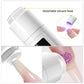 Handheld Portable Manicure Lamp with Nail Tip Heating and Silicone Storage - Teleplus handheld portable manicure word