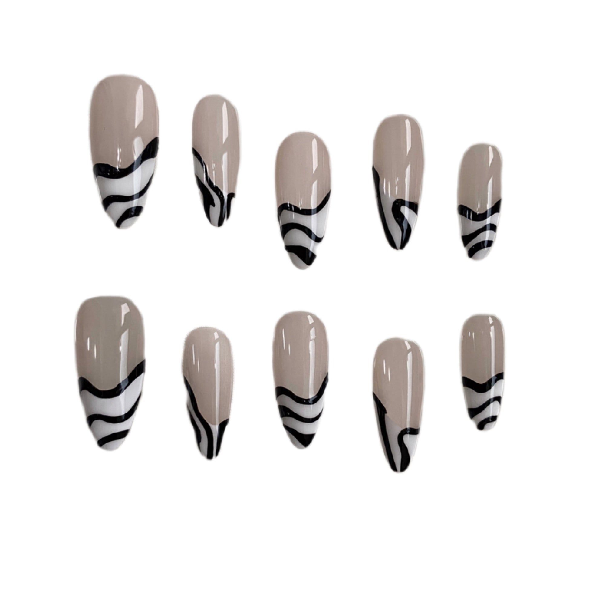 Handmade Custom Wear Nail Kit with Jelly Glue and Alcohol Cotton for Armor - Teleplus handmade custom wear armor ins