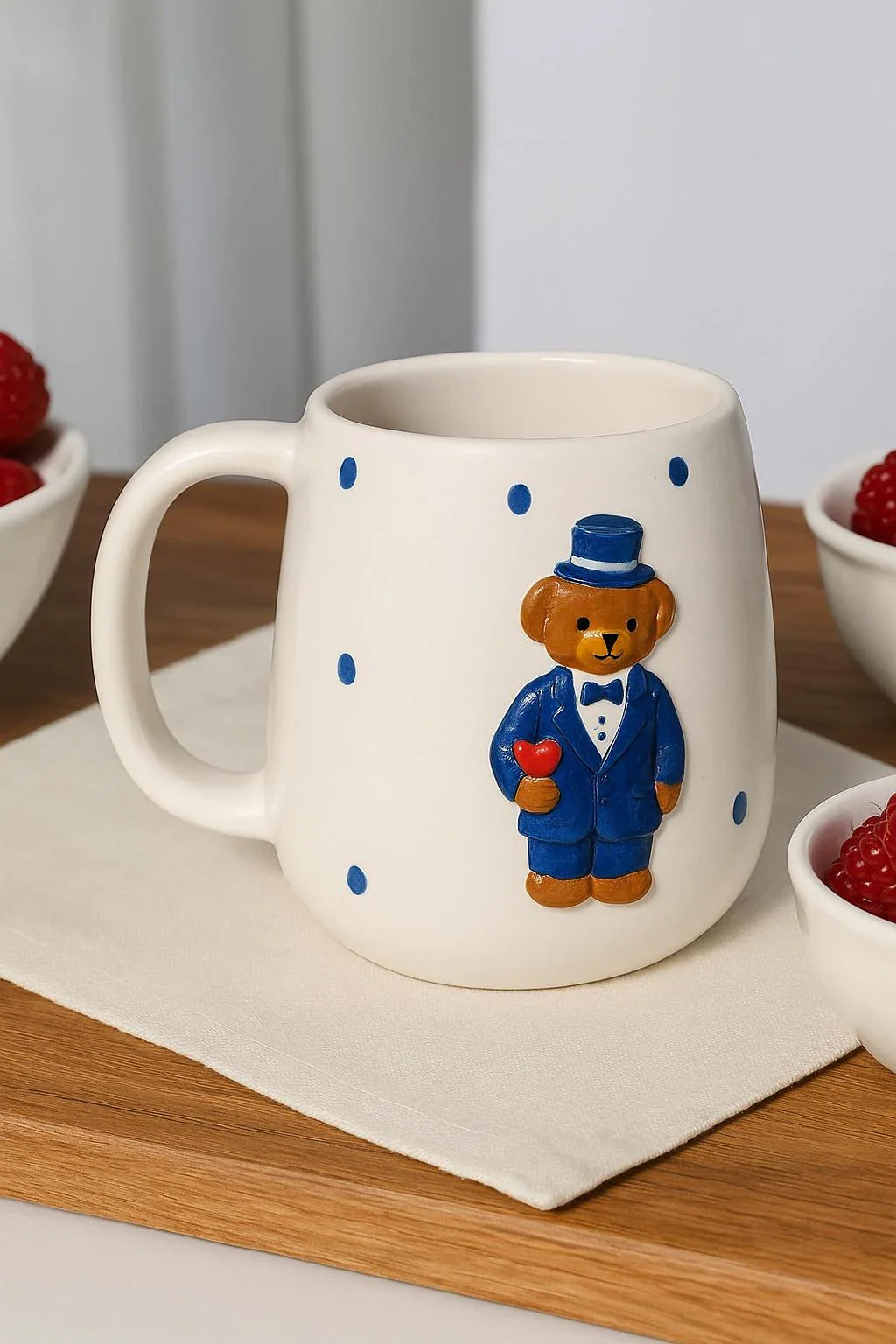 Handmade Embossed Groom Mug for Special Wedding Moments - handmade embossed groom mug wedding moments